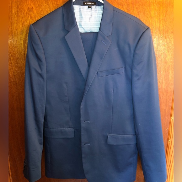 Express Suits & Blazers Navy Blue Express Suit Poshmark